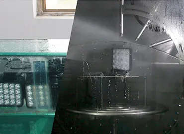 Wasserdichten Test
