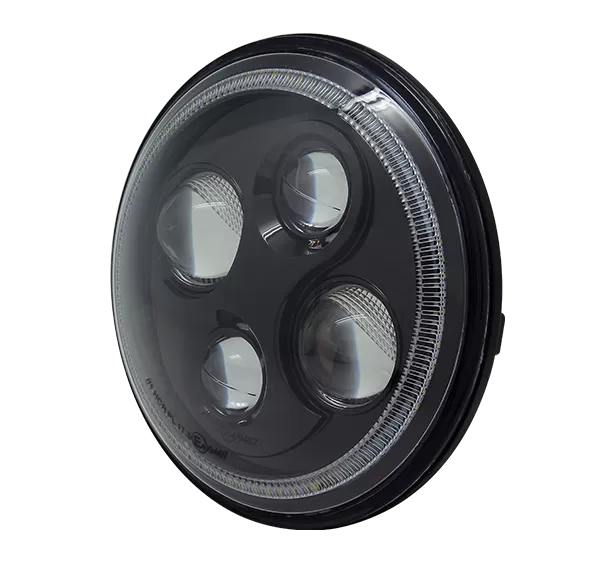 E-HDL-7-RD-RL 7 ”Zoll-Runden-LED-Scheinwerfer