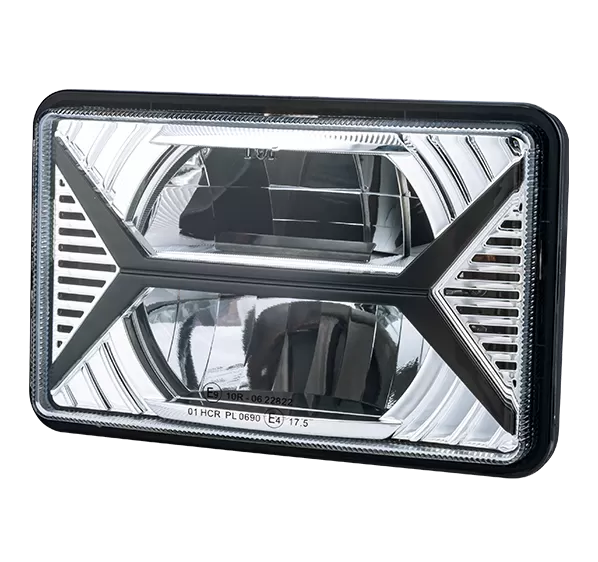 4 × 6 ”LED -Scheinwerfer - LED -Scheinwerfer mit Hoch- und Abbalken