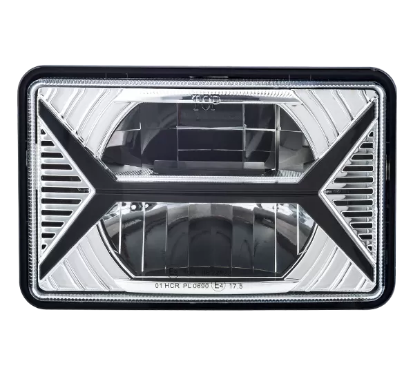 4 × 6 ”LED -Scheinwerfer - LED -Scheinwerfer mit Hoch- und Abbalken